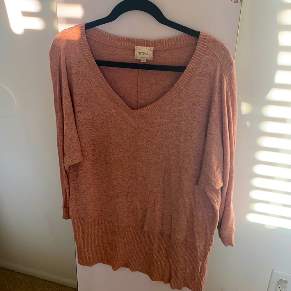 Pink Light sweater